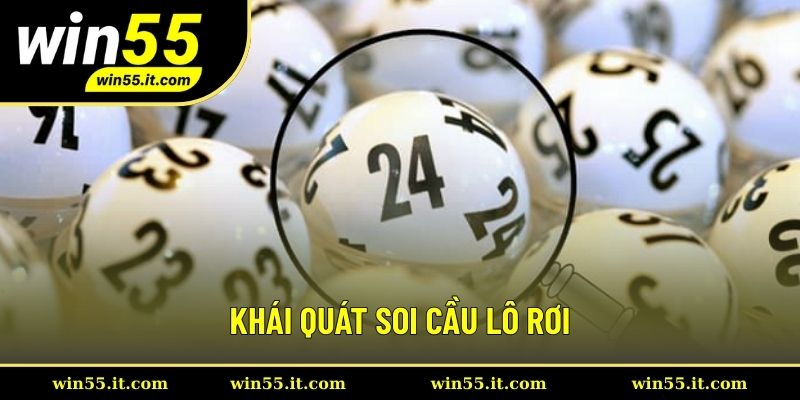 Khái quát về lô rơi cho mọi thành viên Win55